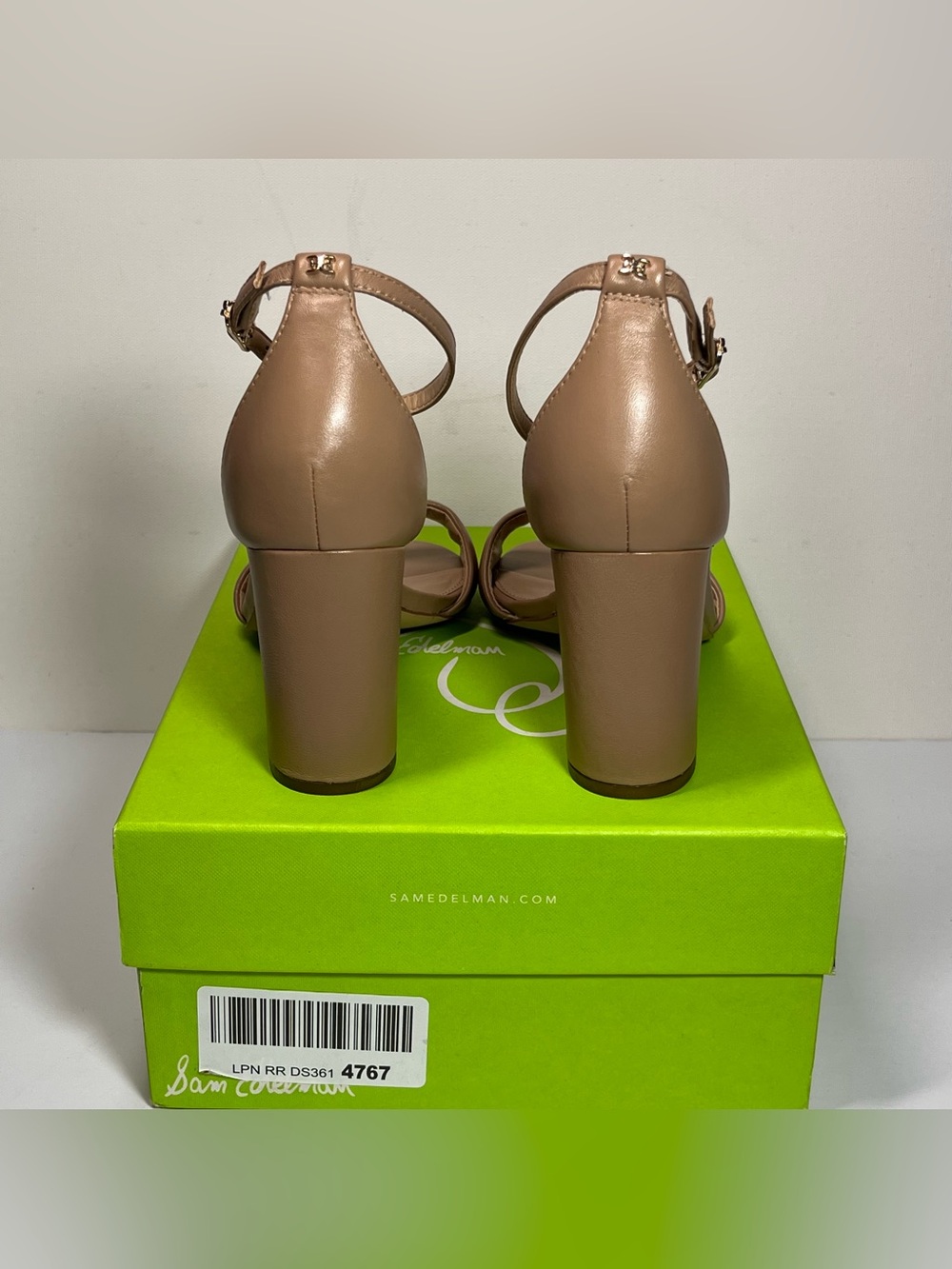 Sam Edelman Robyn Leather Ankle Strap Heel - Picture 6 of 7
